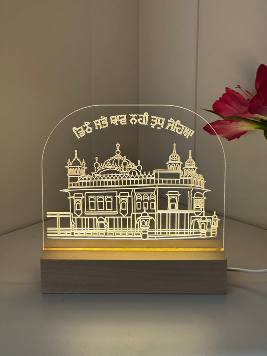 Golden Temple LED Lamp