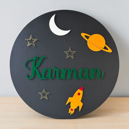 Personalized Kids Room Sign