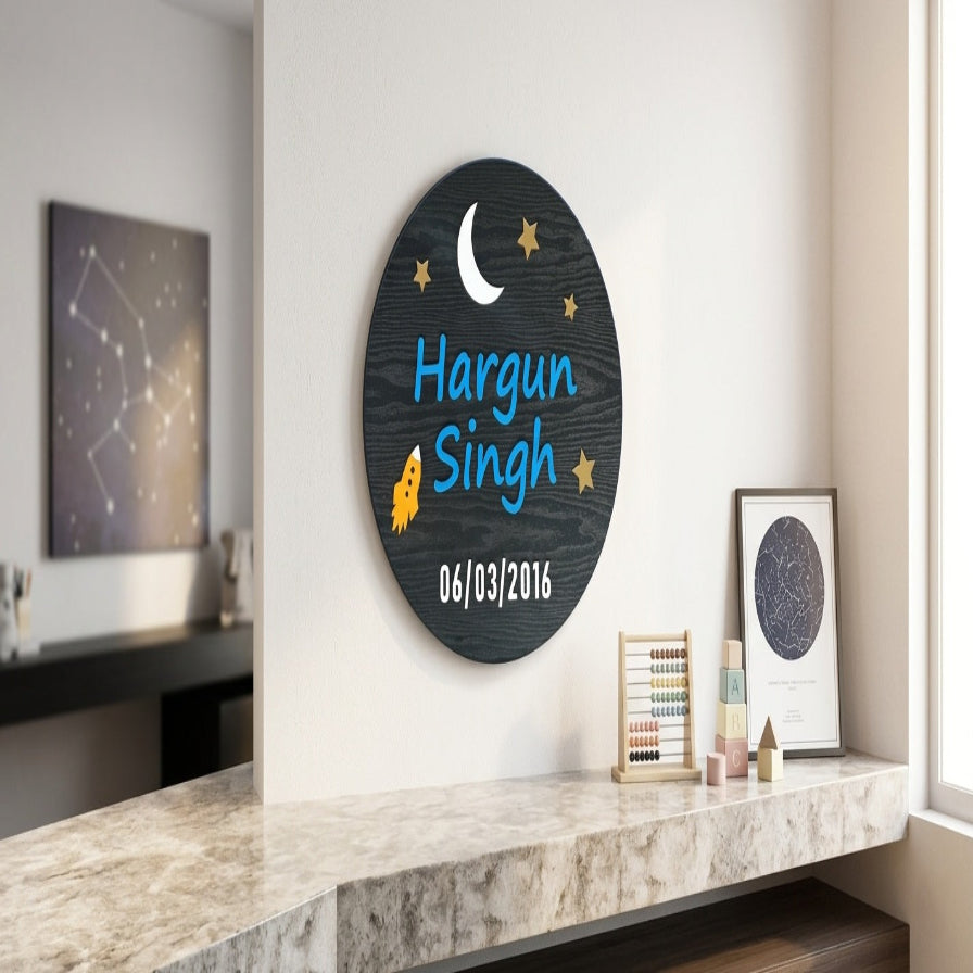 Personalized Boy Room Sign