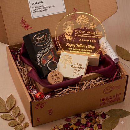 Father’s Day LED Lamp Hamper