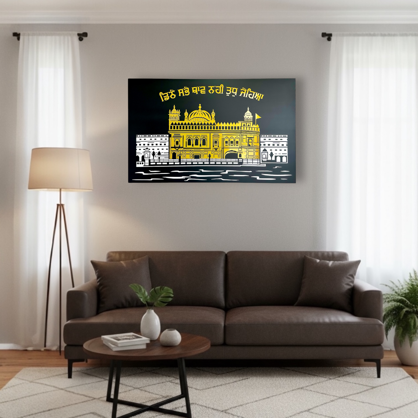 Beauty of DARBAR SAHIB (GOLDEN TEMPLE) WALL ART