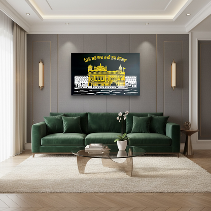 Beauty of DARBAR SAHIB (GOLDEN TEMPLE) WALL ART