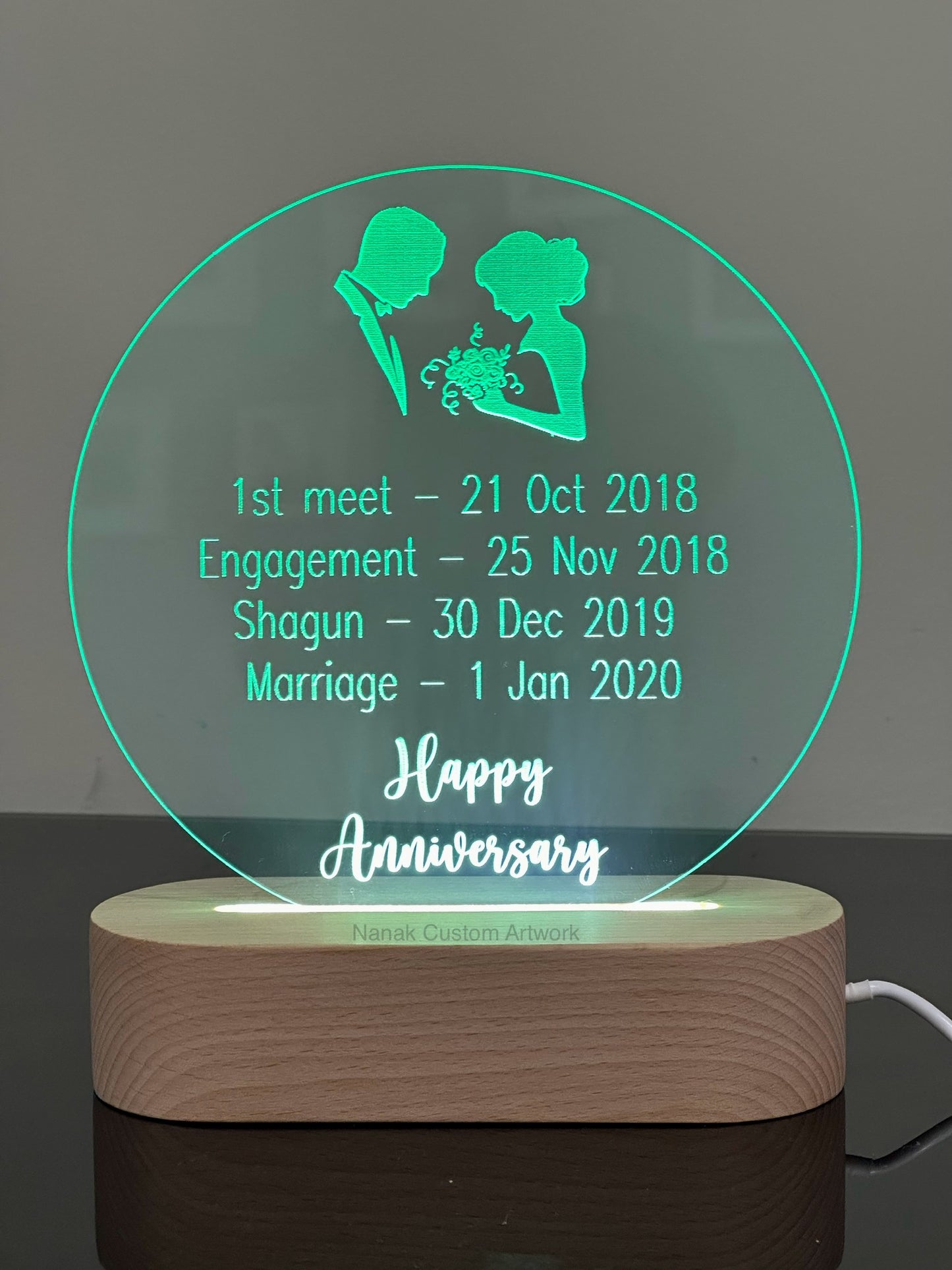 Anniversary LED Lamp