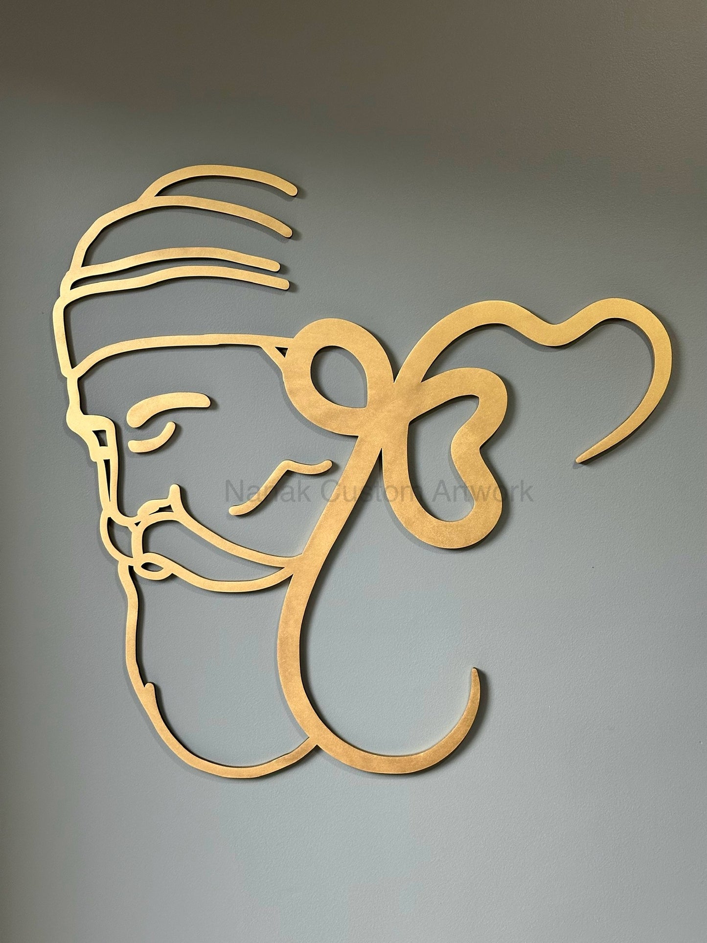 Guru Nanak & Ik Onkar Laser Cut