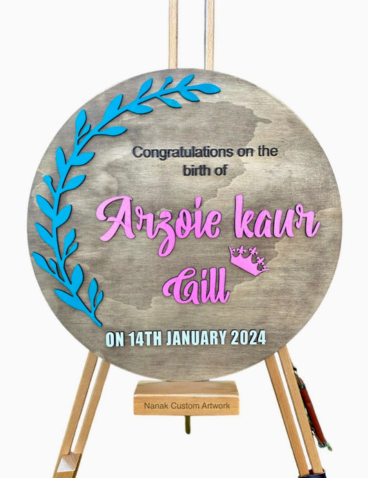 Congratulations on the birth of Plaque