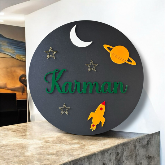 Personalized Kids Room Sign