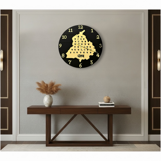 Luxury Mirror 35 Punjab Clock