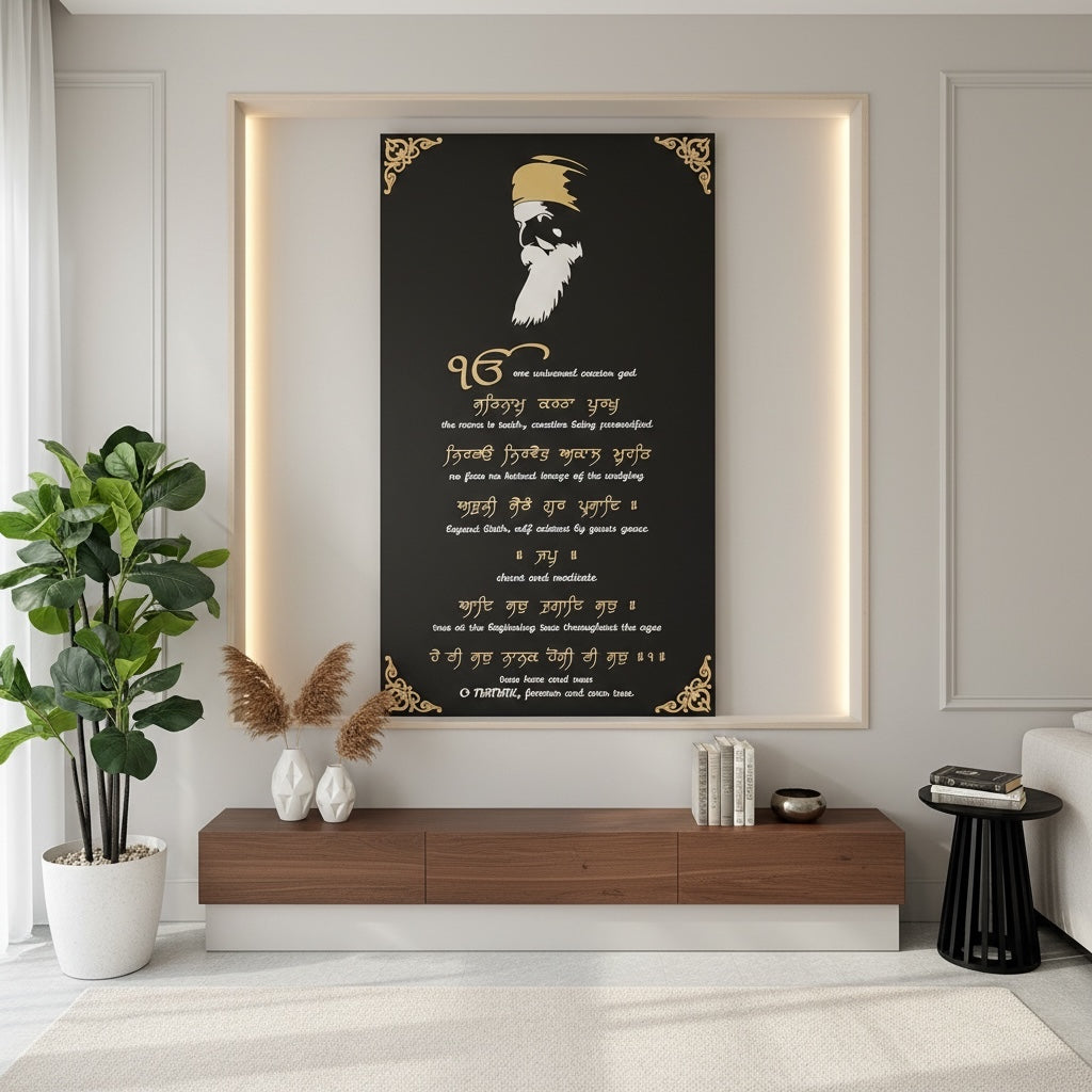 Standing Moolmantar Wall Art with Portrait