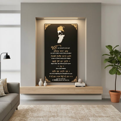 Standing Moolmantar Wall Art with Portrait