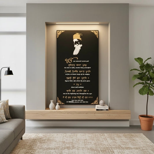Standing Moolmantar Wall Art with Portrait