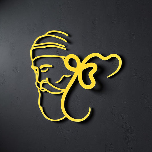Guru Nanak & Ik Onkar Laser Cut