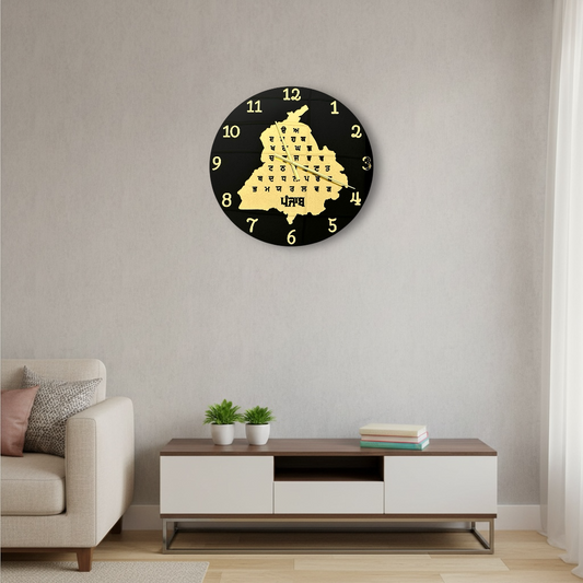 Luxury Mirror 35 Punjab Clock