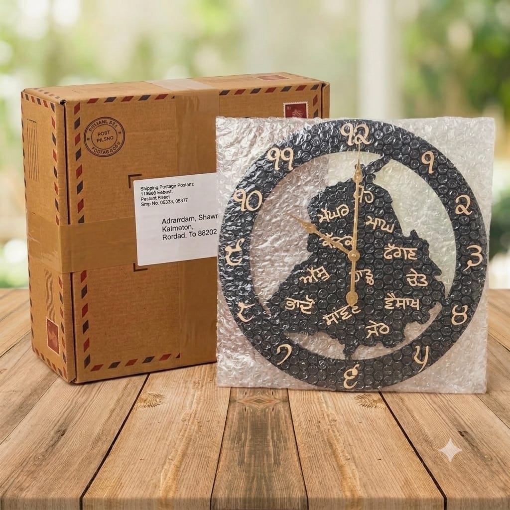 Rakhi Hamper with Premium Wall Clock